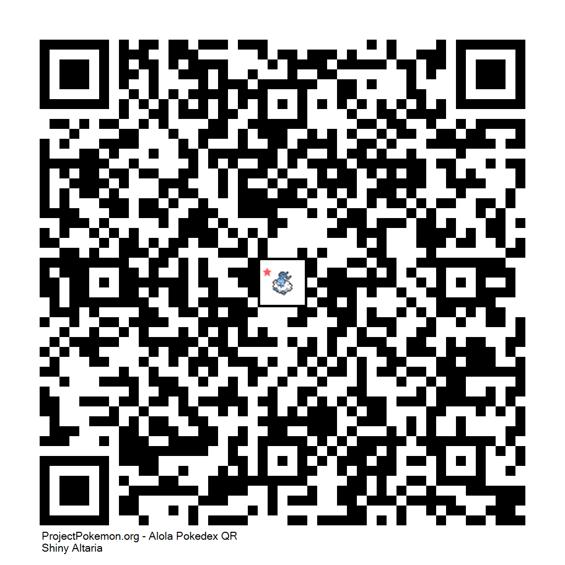Cdigo QR de Altaria variocolor